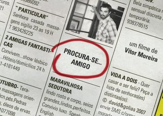 Procura-se amigo